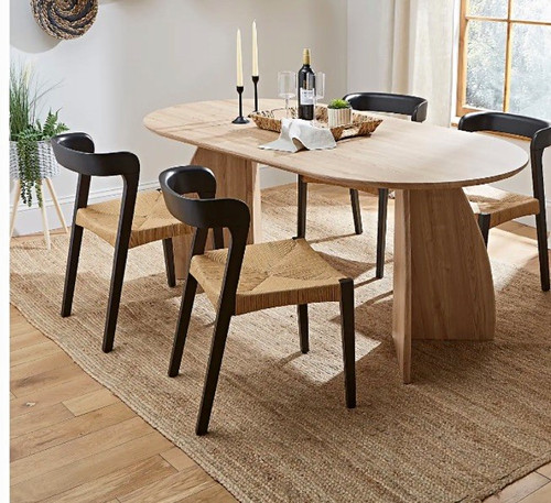 Dunelm effy seater - 6, oval