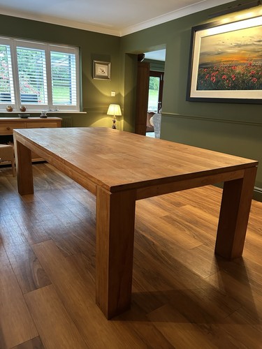 Natural teak large seater - natural,