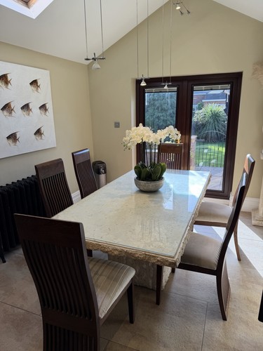 Large seater stone - large, stone-effect