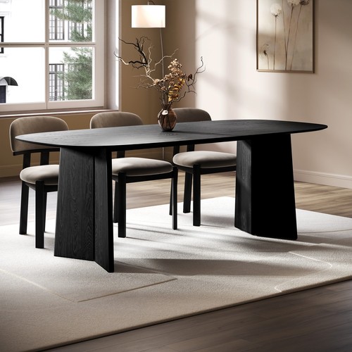 Large black wooden - large,