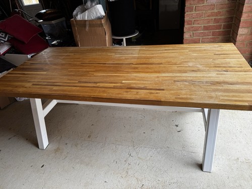 Large solid oak - oak, dining