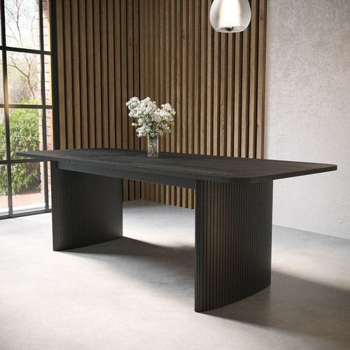 Large black oak extendable - black,