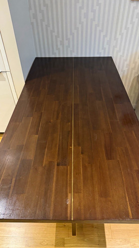 Large wooden dining - large, table