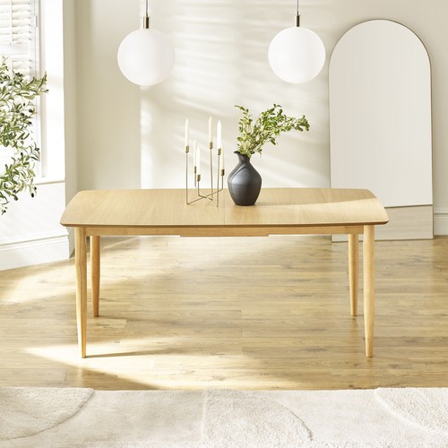 Leif rectangular oak - oak, solid