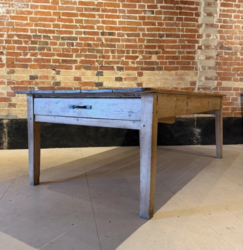 Large antique farmhouse pine - large,
