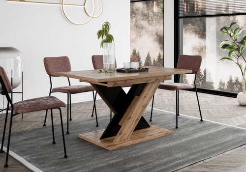 Extendable dining table - dining,