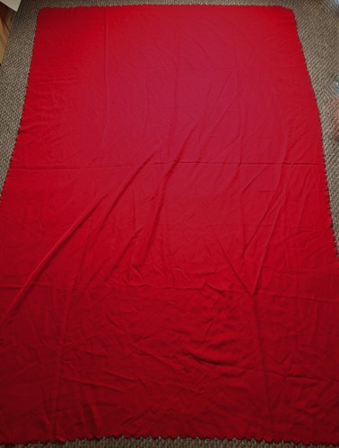 Red rectangular seater - ,